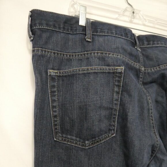 OLD NAVY - Loose | size 42 x 30 | Dark Wash Straight Leg Jeans - Picture 10 of 16